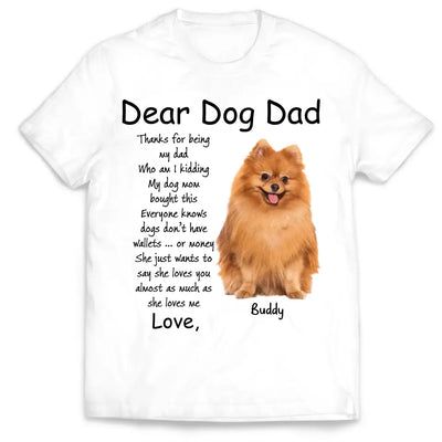 She Just Wants To Say She Loves You Almost As Much As She Loves Me - Personalized T-Shirt - CF-TS1227