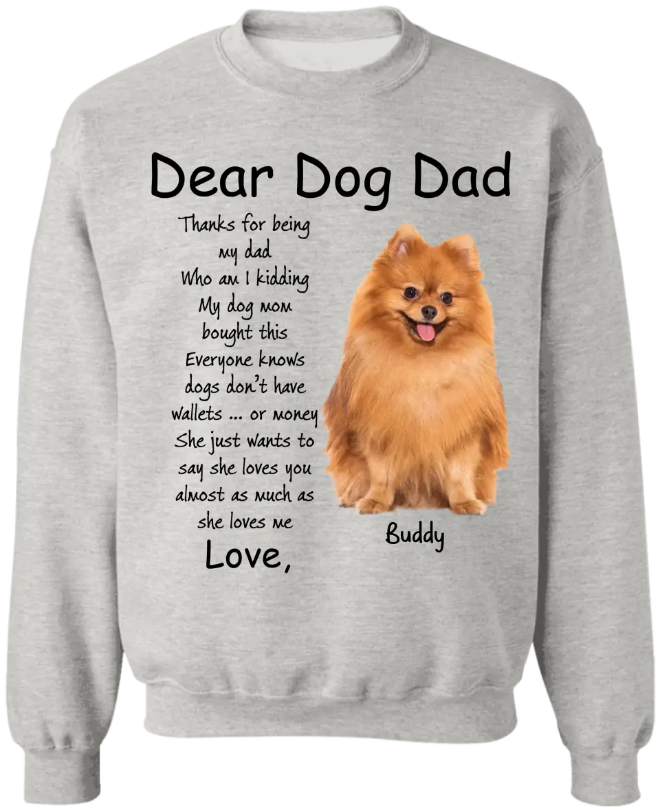 She Just Wants To Say She Loves You Almost As Much As She Loves Me - Personalized T-Shirt - CF-TS1227