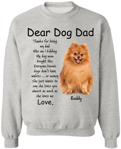 She Just Wants To Say She Loves You Almost As Much As She Loves Me - Personalized T-Shirt - CF-TS1227