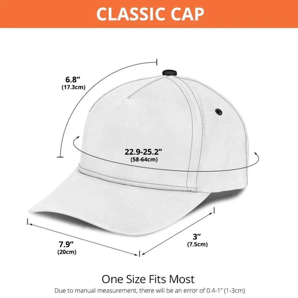 Best Dad Ever Ever - Personalized Classic Cap, Gift For 4th Of July - CF-C44