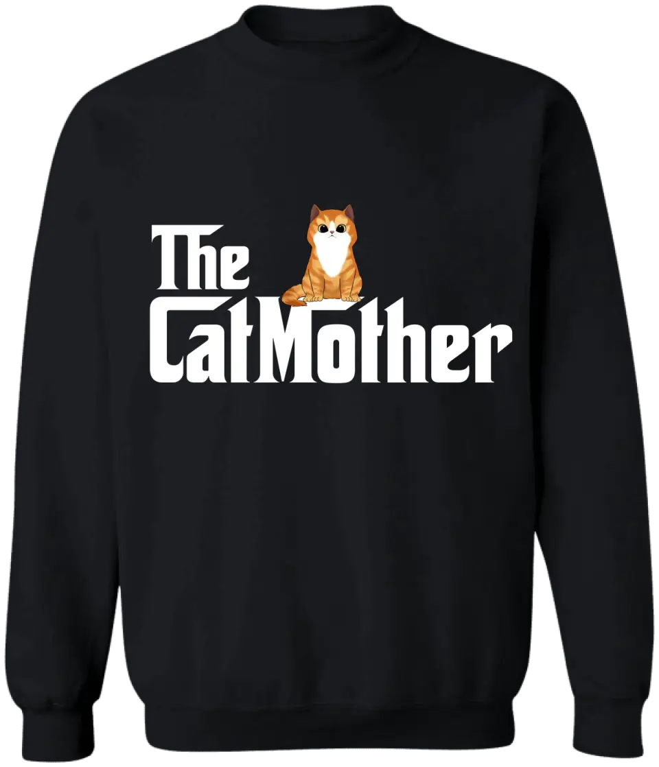 The Catmother - Personalized T-shirt For Mother's Day, Gift For Cat Lovers