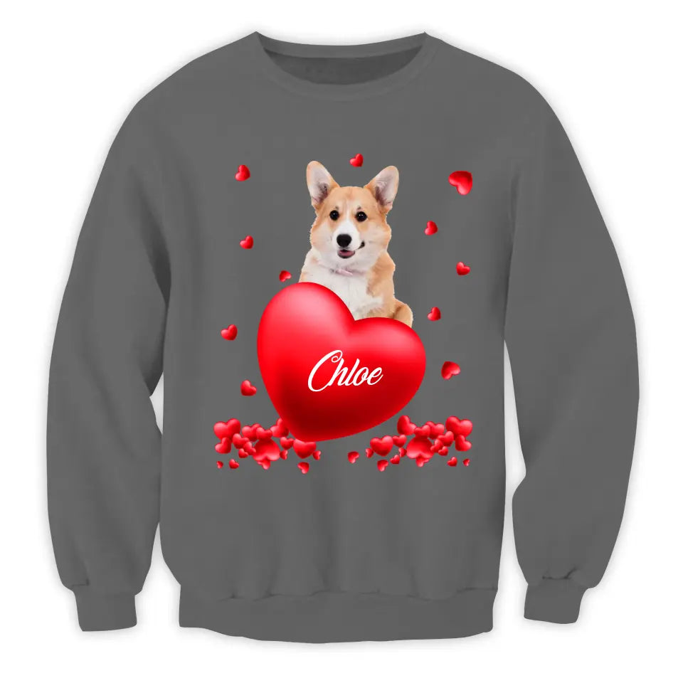 Dog With Heart Limited Edition - Personalized T-Shirt, Gift For Dog Lover - TS1073