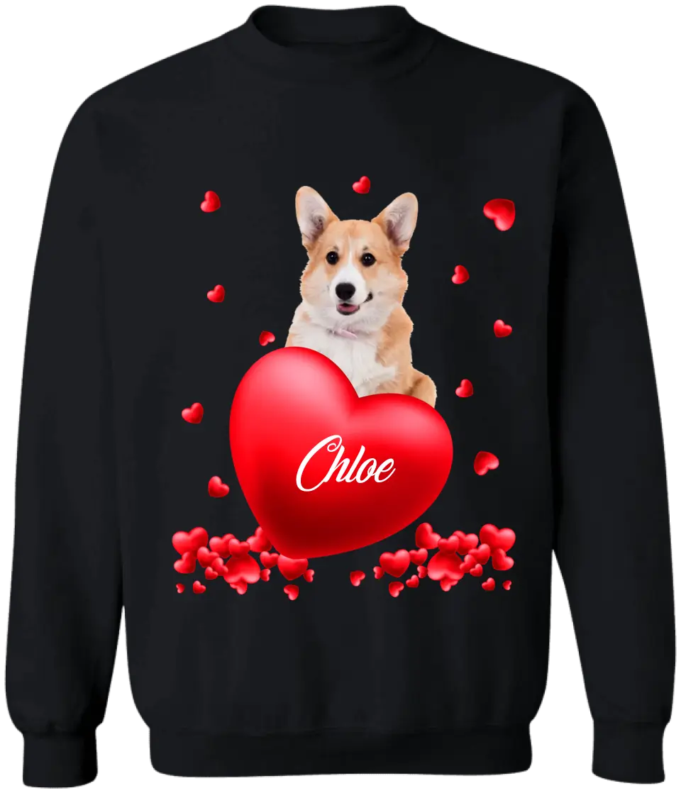 Dog With Heart Limited Edition - Personalized T-Shirt, Gift For Dog Lover - TS1073