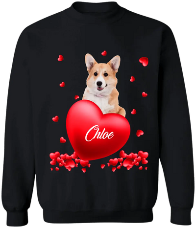 Dog With Heart Limited Edition - Personalized T-Shirt, Gift For Dog Lover - TS1073