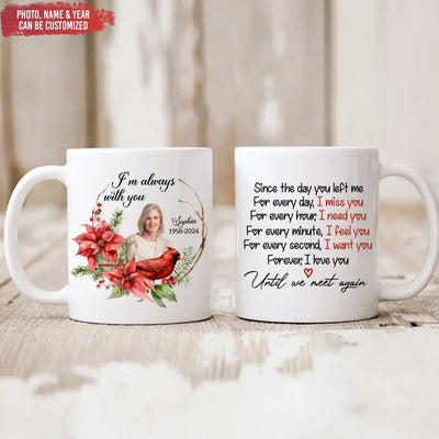 Since The Day You Left Me For Every Day I Miss You - Personalized Mug - M06TL