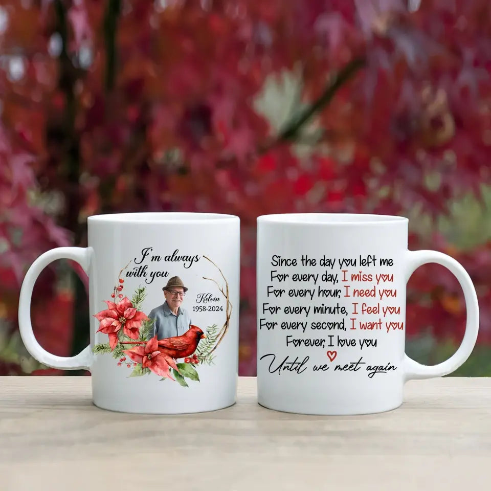 Since The Day You Left Me For Every Day I Miss You - Personalized Mug - M06TL
