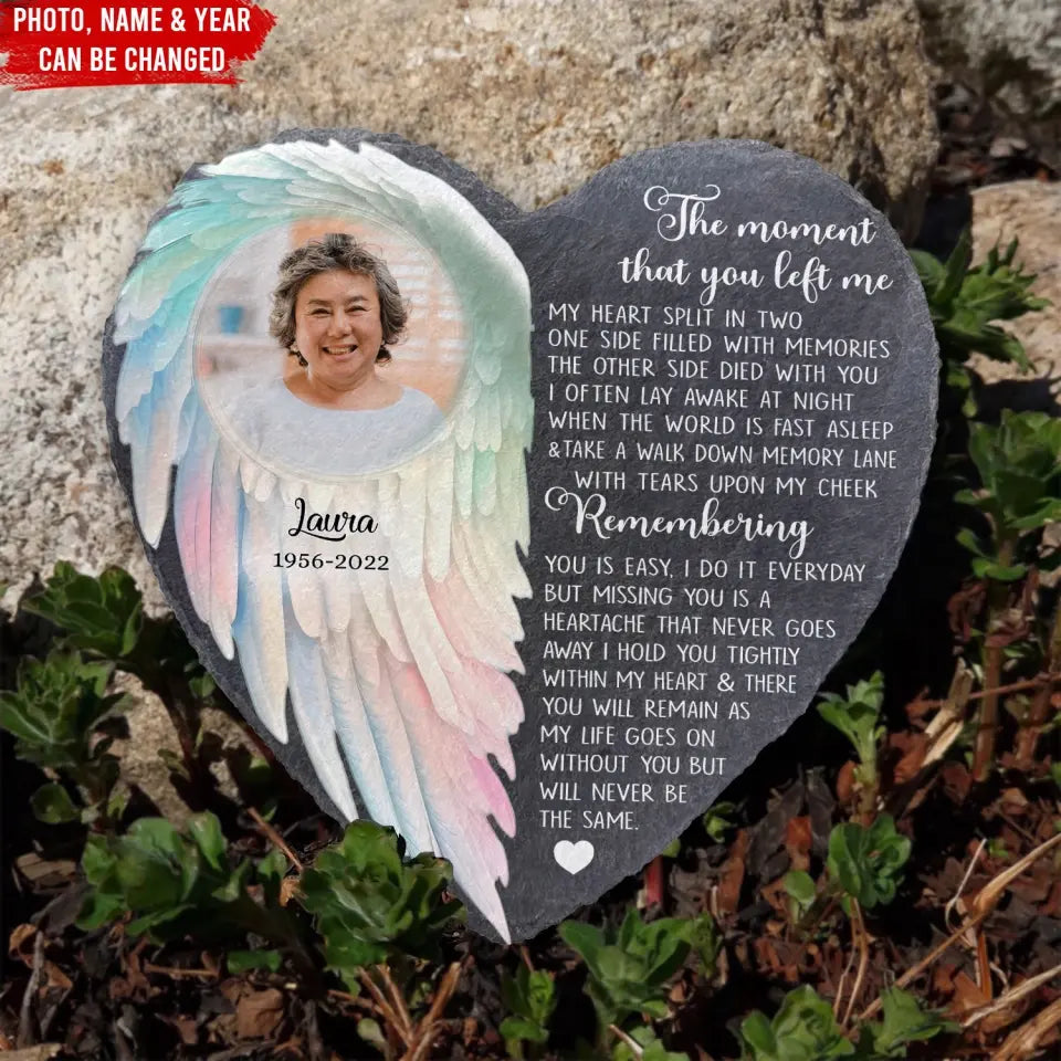 Missing You Is A Heartache That Never Goes Away - Personalized Stone - MS55TL