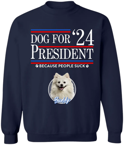 Pet For President 2024 - Personalized T-Shirt, Gift For Pet Lovers - TS54UP