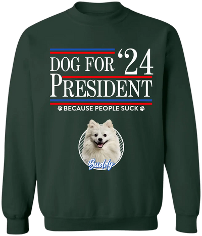 Pet For President 2024 - Personalized T-Shirt, Gift For Pet Lovers - TS54UP