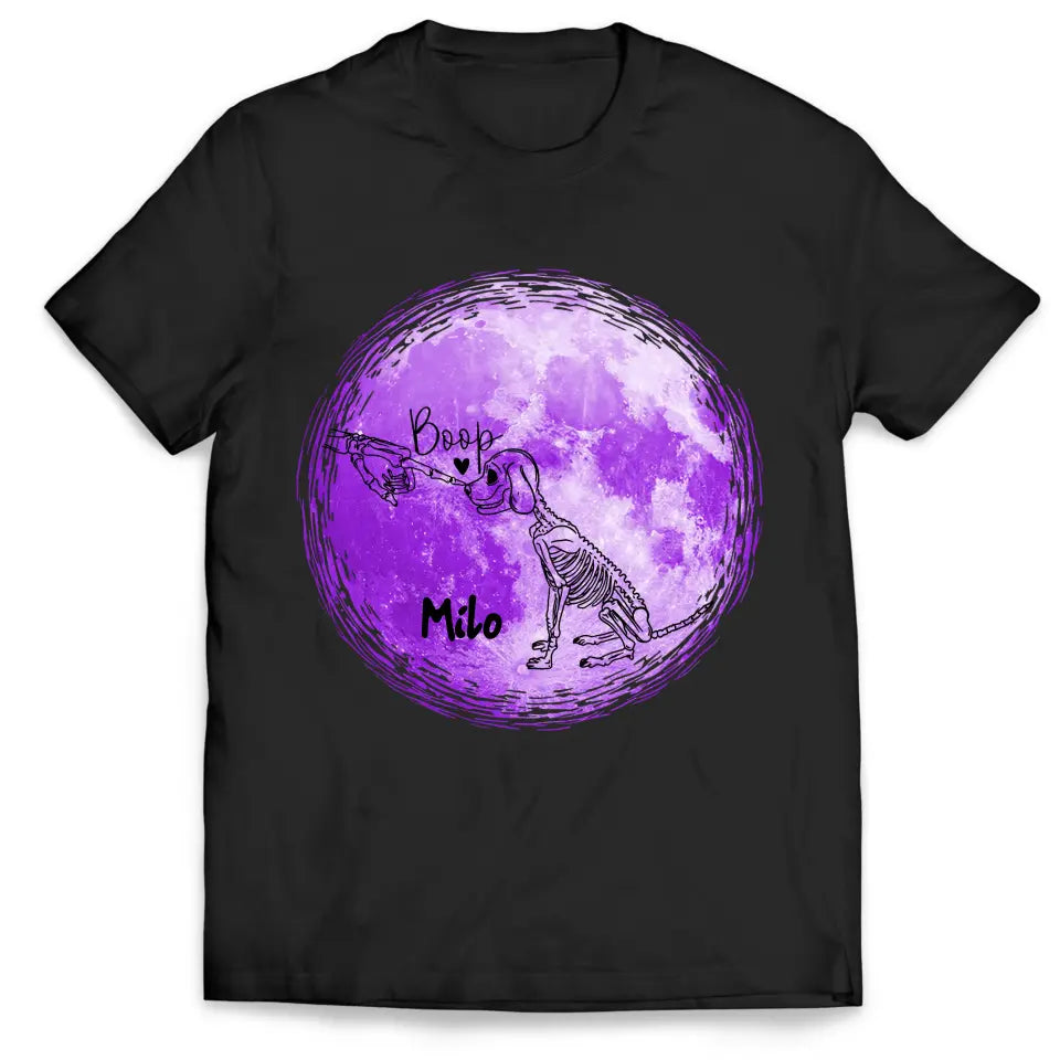 Cute Dog Skeleton Halloween - Personalized T-Shirt, Halloween Gift for Dog Lover - TS49YV