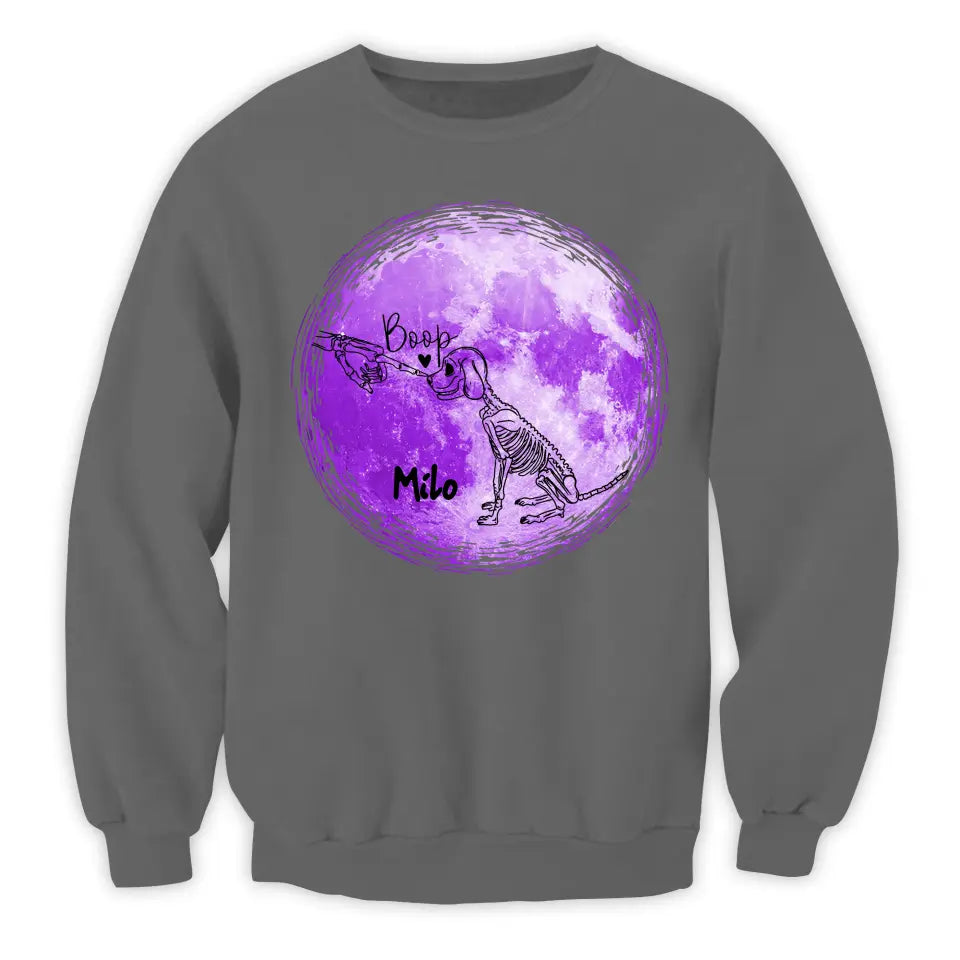 Cute Dog Skeleton Halloween - Personalized T-Shirt, Halloween Gift for Dog Lover - TS49YV