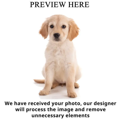 Custom 3D Dog, Cat From Photo Throw Pillow - Personalized Shape Pillow (Insert Included), Pet Lover Gift