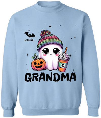Cute Grandma Boo - Personalized T-Shirt, Halloween Gift For Grandma - TS143TL