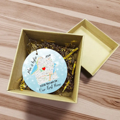 Our First Home - Best Gift Idea for Christmas - Personalized Orrnament