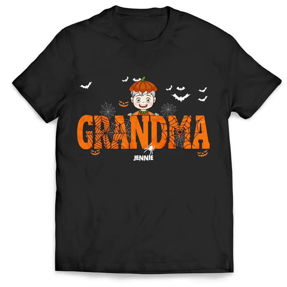 Halloween Family Kids And Pets - Personalized T-Shirt, Family Gift For Halloween - TS152TL