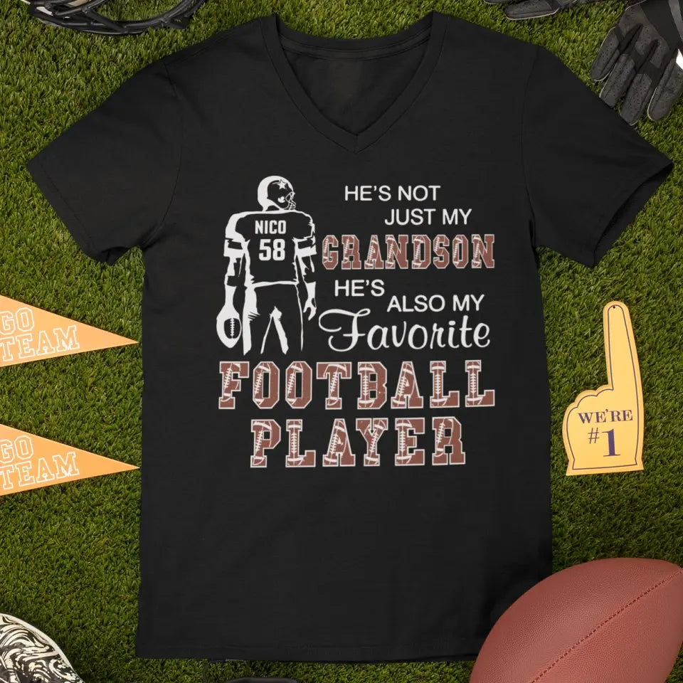 mockup-of-a-t-shirt-surrounded-by-football-paraphernalia-m353