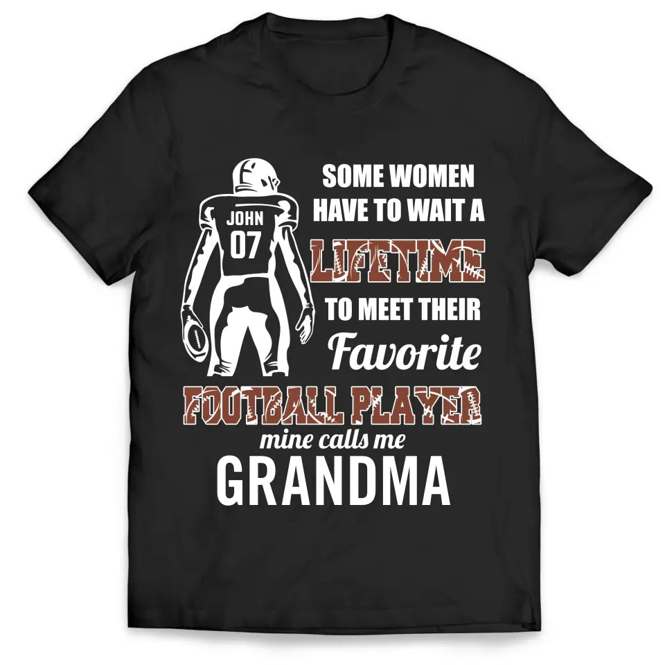 My Favorite Football Player - Personalized T-Shirt, Football Gift - TS90YV