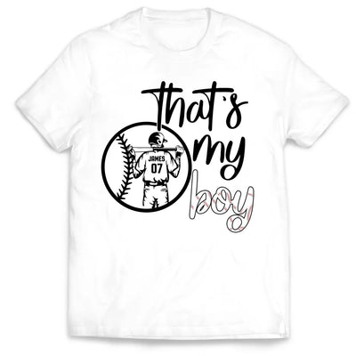 That's My Boy - Personalized T-Shirt, Sports Fan Gift - TS109YV