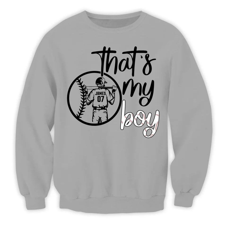 That's My Boy - Personalized T-Shirt, Sports Fan Gift - TS109YV