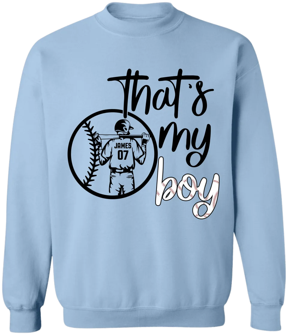 That's My Boy - Personalized T-Shirt, Sports Fan Gift - TS109YV