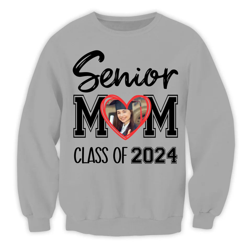 Senior Mom Senior Dad of a Graduation - Personalized T-Shirt, Graduation Mom Shirt - TS246TL