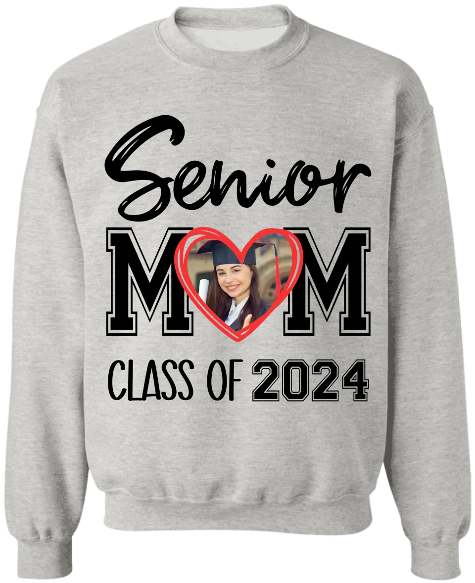 Senior Mom Senior Dad of a Graduation - Personalized T-Shirt, Graduation Mom Shirt - TS246TL