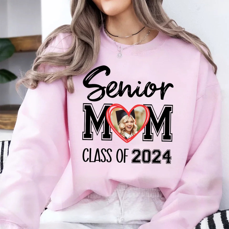 Senior Mom Senior Dad of a Graduation - Personalized T-Shirt, Graduation Mom Shirt