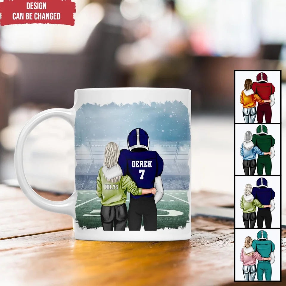 I'll Always Be Your Biggest Fan - Personalized Mug, Football Gift For Football Lovers - M293AN