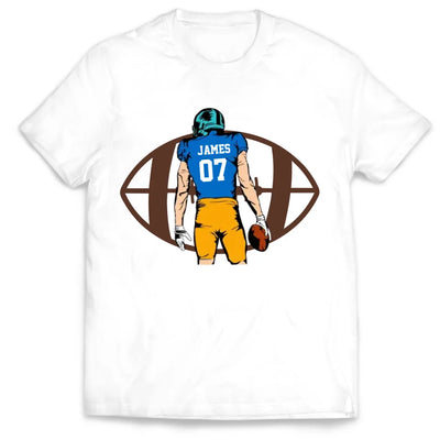Two Football Players - Personalized T-Shirt, Gift For Football Lovers, Football Fan - TS313AN