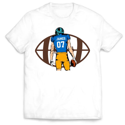 Two Football Players - Personalized T-Shirt, Gift For Football Lovers, Football Fan - TS313AN
