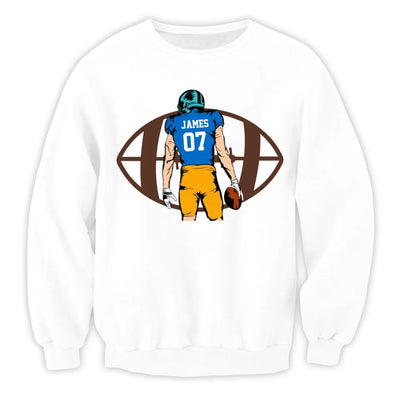 Two Football Players - Personalized T-Shirt, Gift For Football Lovers, Football Fan - TS313AN