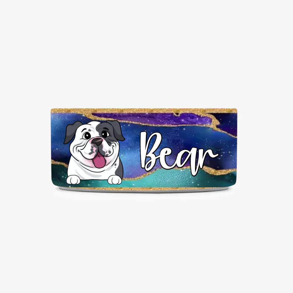 Custom Dog Bowls - Personalized Dog Bowl Cat Pet Bowl with Name, Gift for Pet Food Bowl - PB278TL