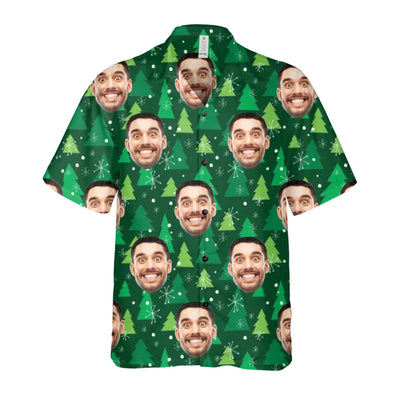 Custom Photo Family Christmas - Personalized Hawaiian Shirt, Christmas Gift For Family - HS357TL