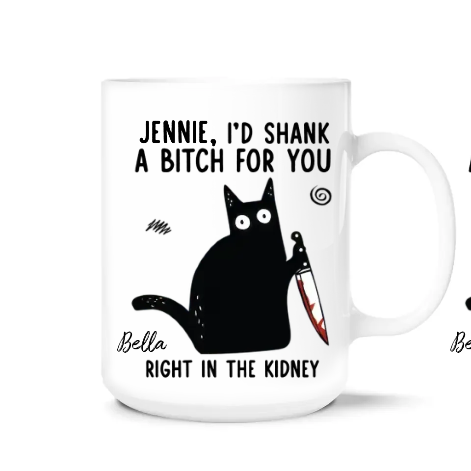 Having Fun, Support Each Other - Personalized Mug, Gift For Best Friends, Sisters, Family Members, Coworkers  - M169UP