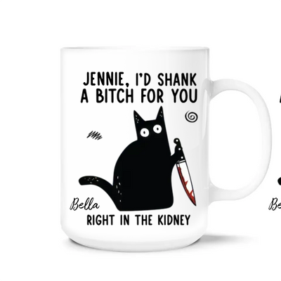 Having Fun, Support Each Other - Personalized Mug, Gift For Best Friends, Sisters, Family Members, Coworkers  - M169UP