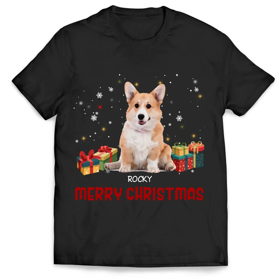 Merry Pugmas - Personalized T-Shirt, Christmas Gift For Dog Lovers - TS573AN