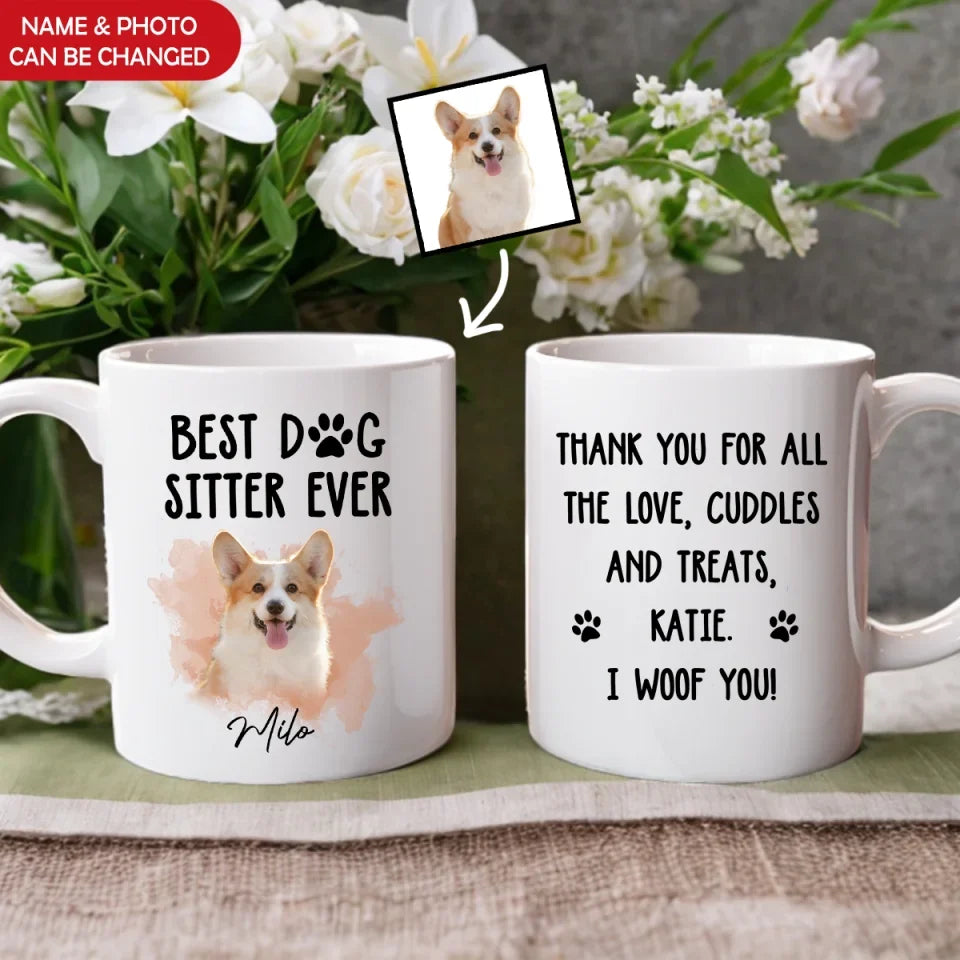 Thank You For All The Love, Cuddles And Treats - Personalized Mug, Gift For Dog Lover, dog lover mug, custom dog mug, dog mugs,mug, personalized mug,dog lover gift, dog lover, dog,gifts for dog lovers,dog,Funny coffee mug, mugs, mug, tea mug, beer mug, personalized mug, personalized mugs, custom coffee mug