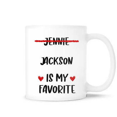 Favorite Child Gave Me This Mug - Personalized Mug, Funny Gift For Family  - M629AN