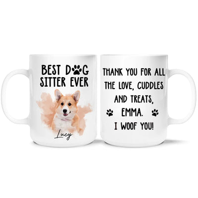 Thank You For All The Love, Cuddles And Treats - Personalized Mug, Gift For Dog Lover - M501TL