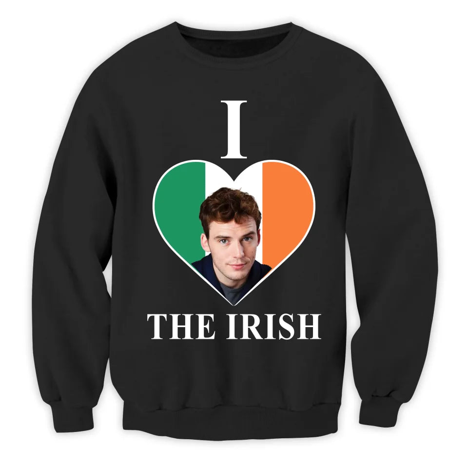 I Love The Irish - Personalized T-Shirt, The Ultimate Irish Lover  - TS540TL