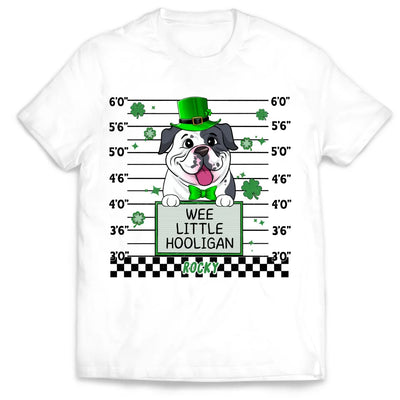 Wee Little Hooligan - Personalized T-Shirt, Gift For Dog Lover - TS541TL