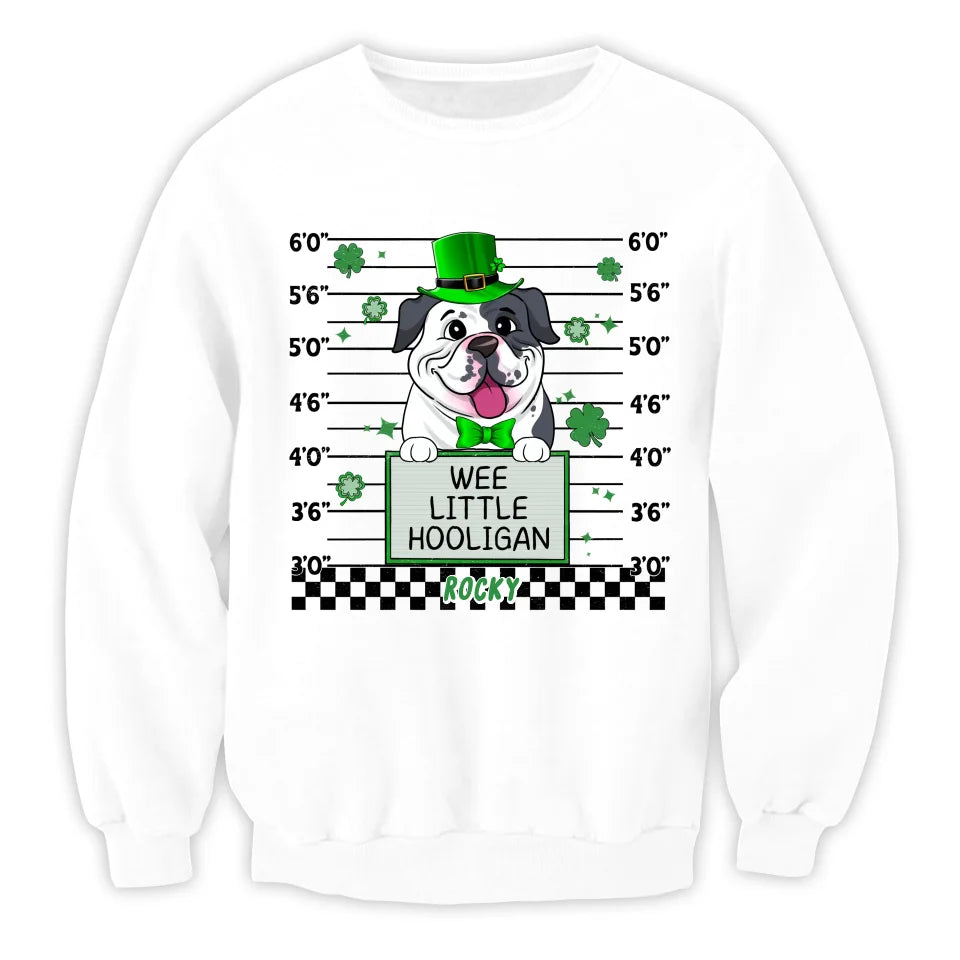 Wee Little Hooligan - Personalized T-Shirt, Gift For Dog Lover - TS541TL