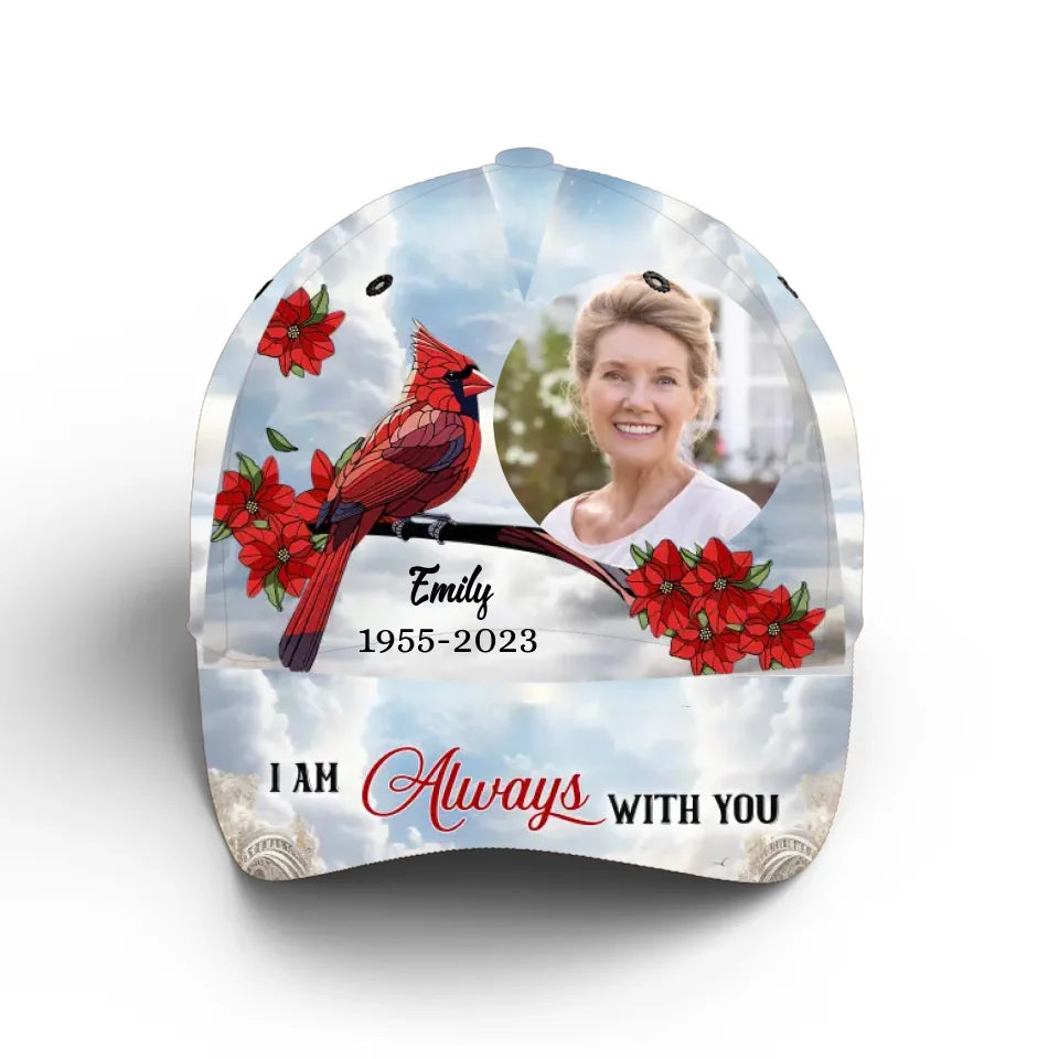 Heaven Gate Sky, I Am Always With You - Personalized Cap Classic, Memorial Gift