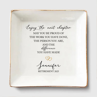 MK JEWELRY DISH