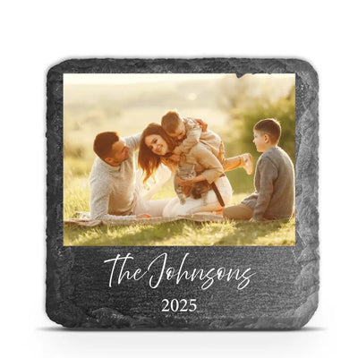 Photo Frame for Anniversary/ Wedding/ Birthdays - Personalized Stone, Custom Photo Gift