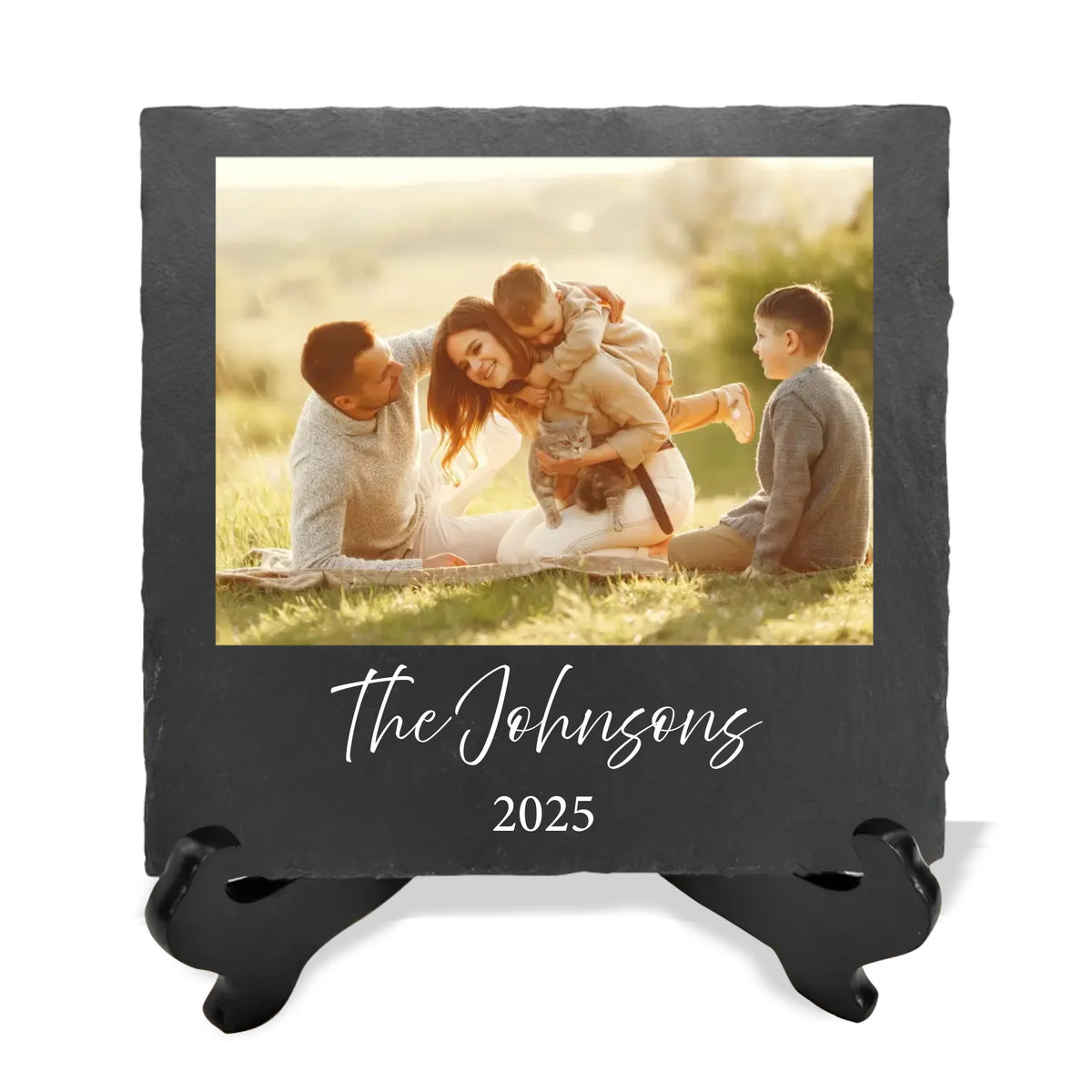 Photo Frame for Anniversary/ Wedding/ Birthdays - Personalized Stone, Custom Photo Gift