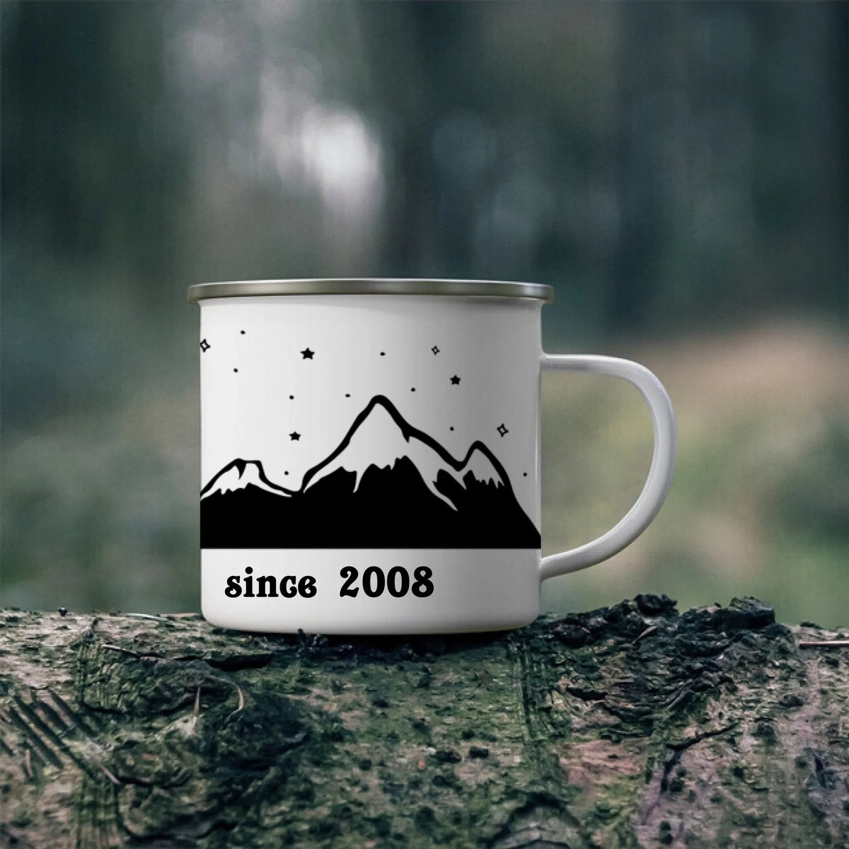 Personalized Camping Mug, Couples Coffee Gift