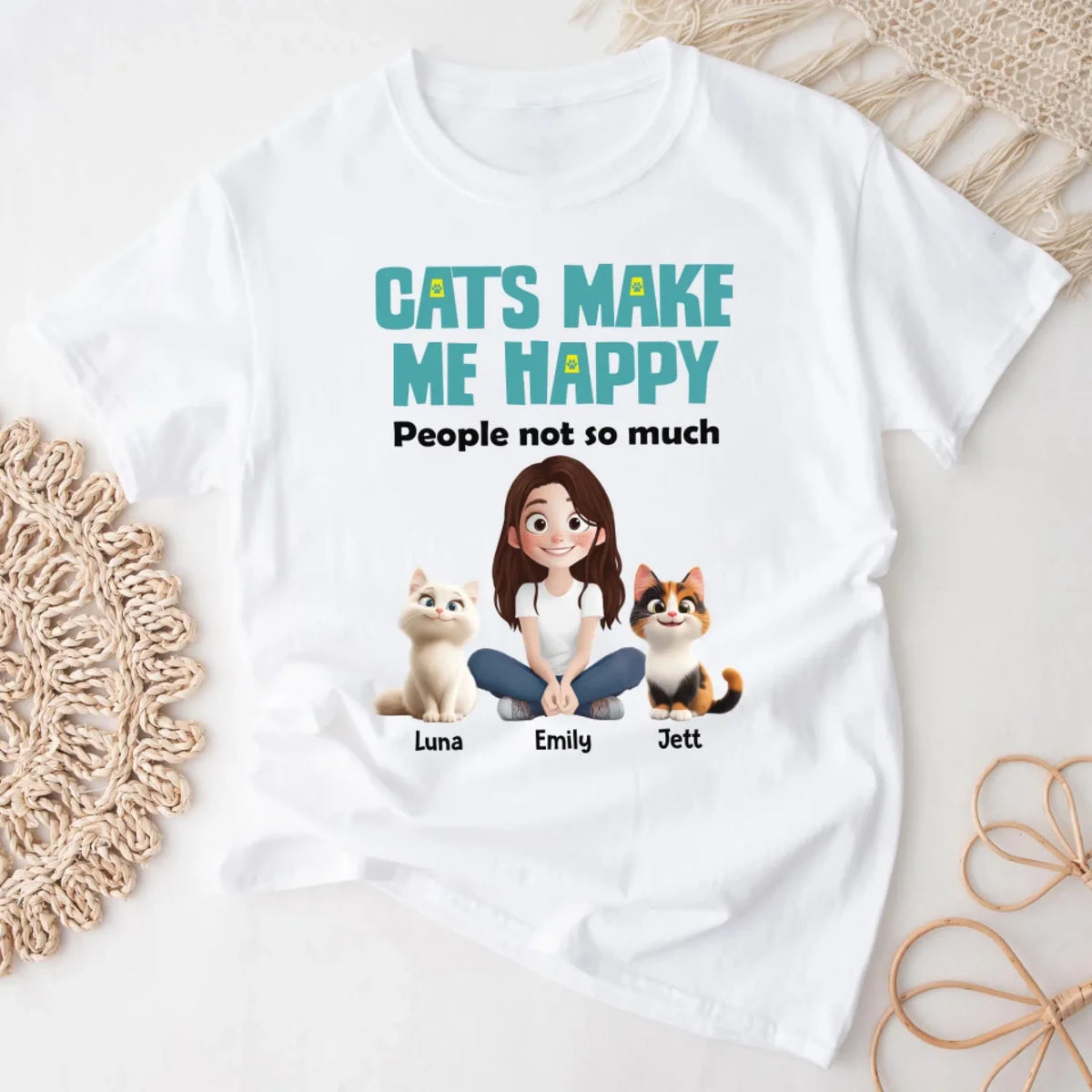 Cats Make Me Happy People Not So Much mk2