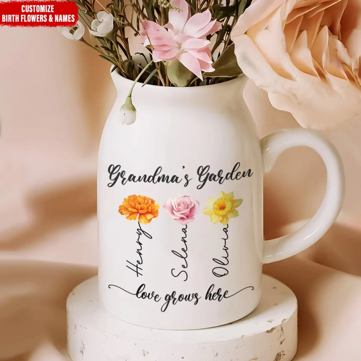 Grandma's Garden Love Grows Here mk ads