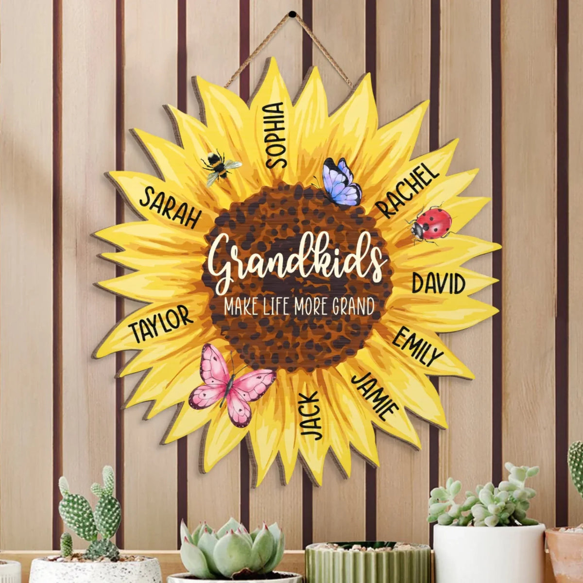 Sunflower Grandkids Make Life More Grandmk2